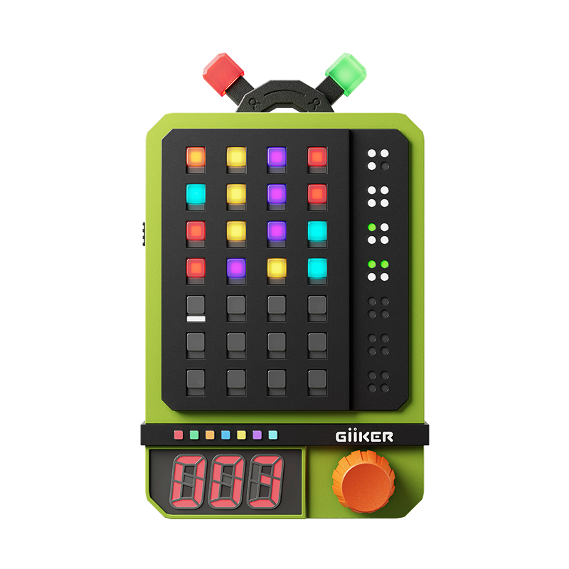GiiKER Super Decoder – Codekraker Spel | 600 Levels | 4-cijferige kleurcode puzzels | Solo- & Duo-modus | Draagbaar denkspel/reisspel/breintraining voor kinderen & volwassenen | Mastermind, Wordle