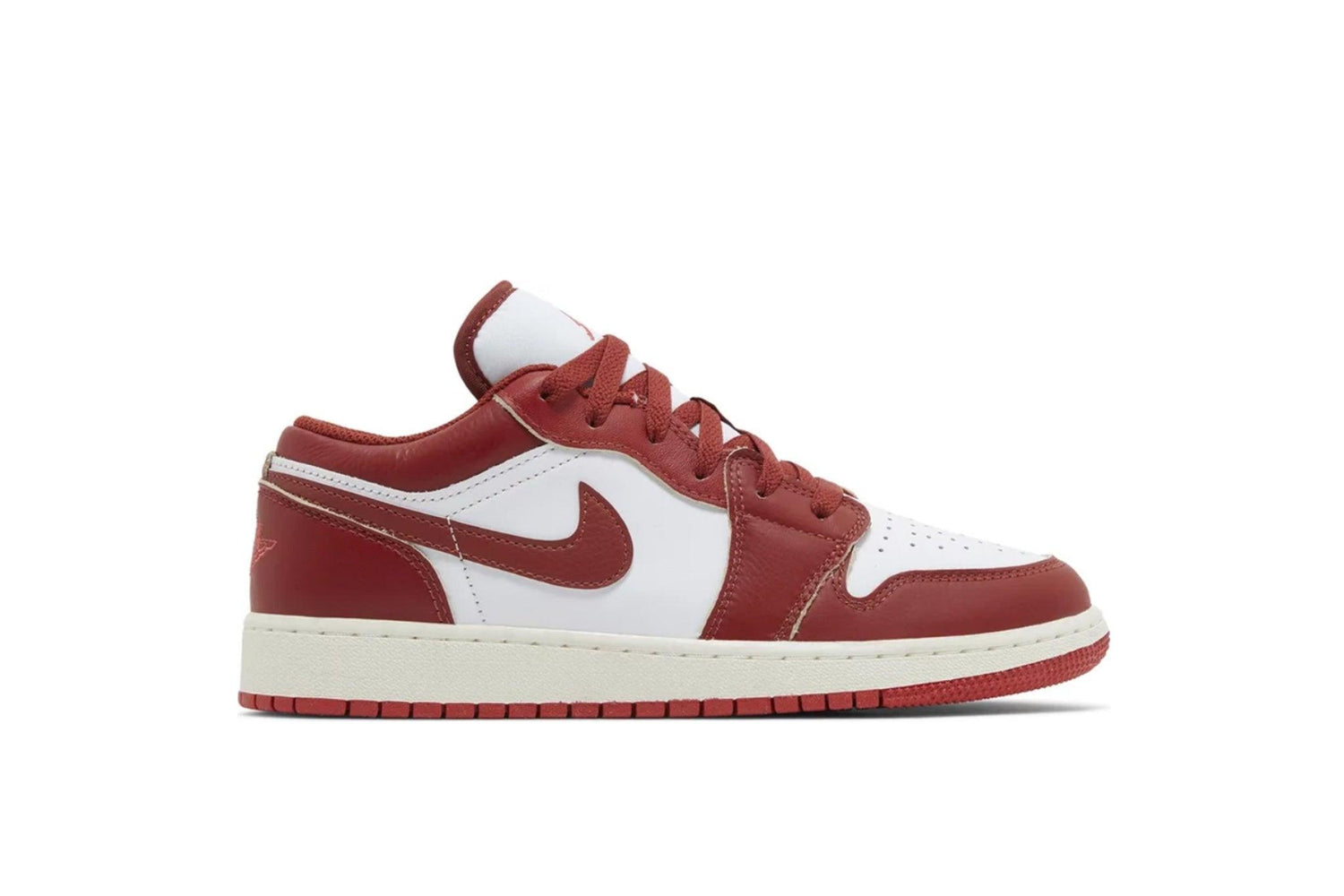 Женские кроссовки nike air jordan 1 white red black Low SE GS "Dune Red" - Erlebnisweltfliegenfischen Shop