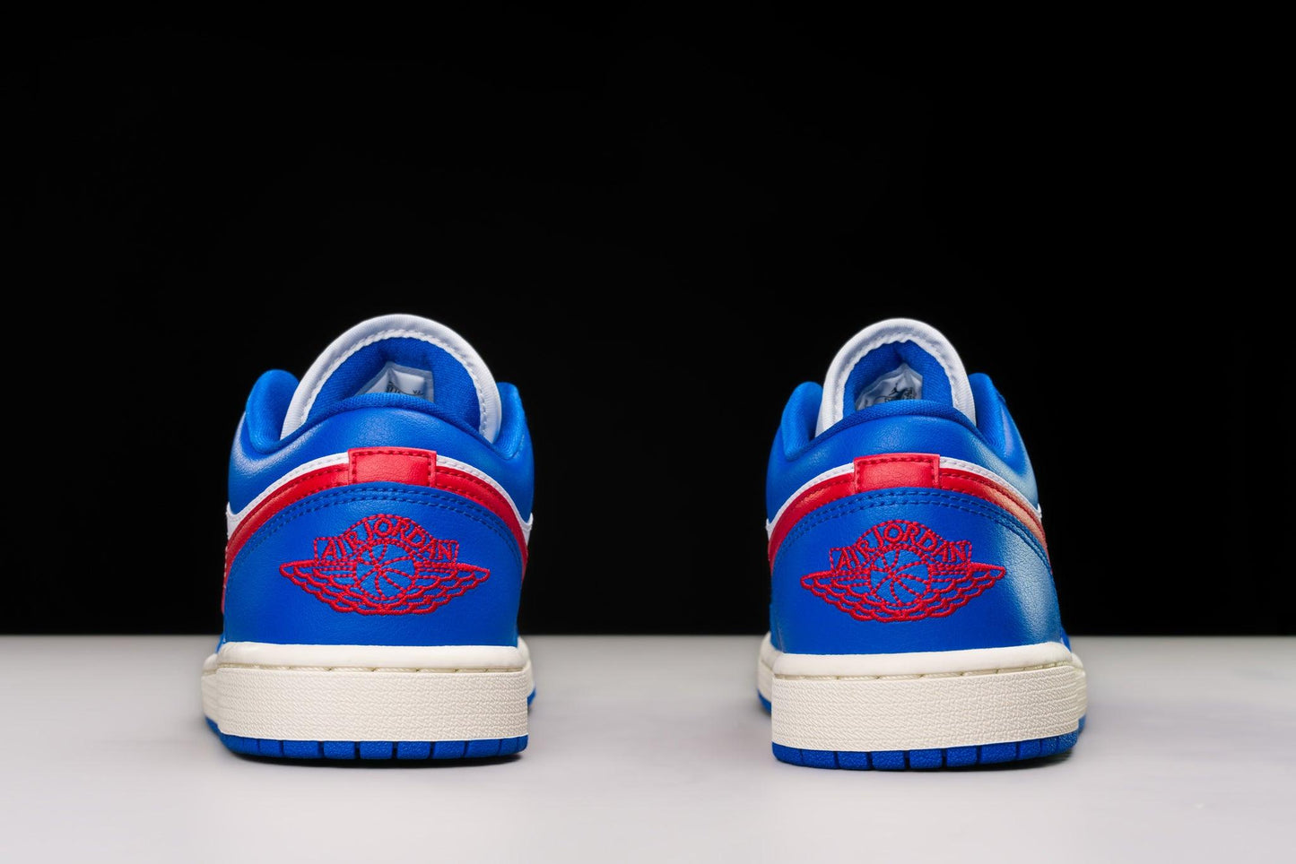 Air Jordan 1 Low Sport Blue Gym Red (Women's) - Lo10M