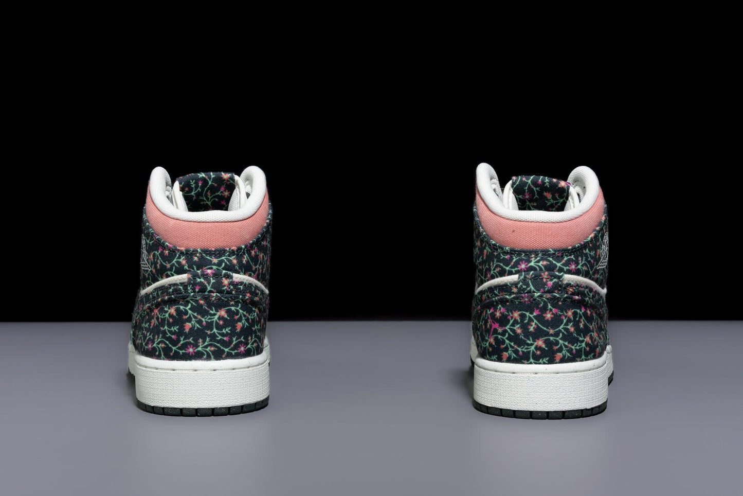 Air Jordan 1 Mid SE GS "Floral Canvas" - Lo10M