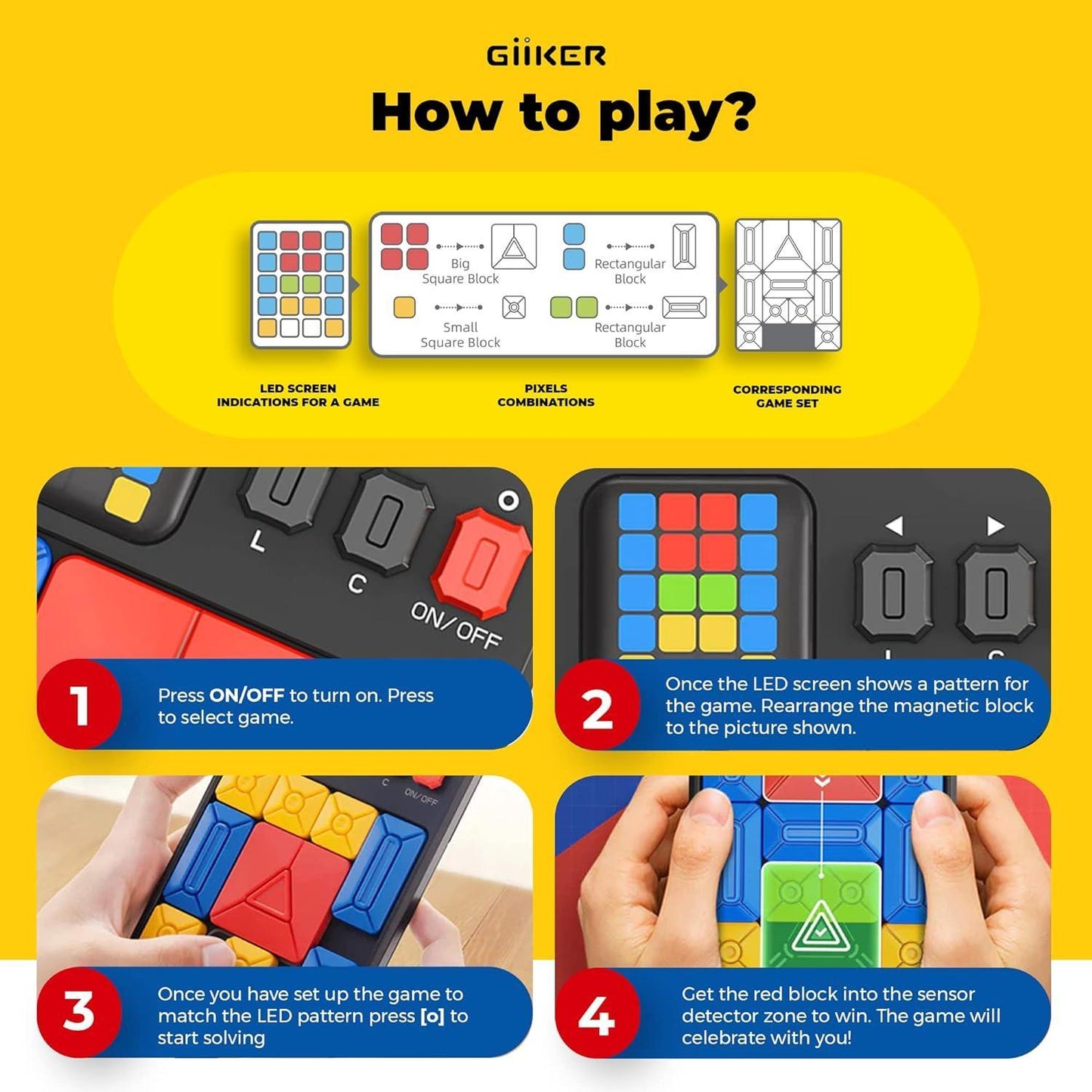 GiiKER Super Slide Puzzle Games -- - Lo10M