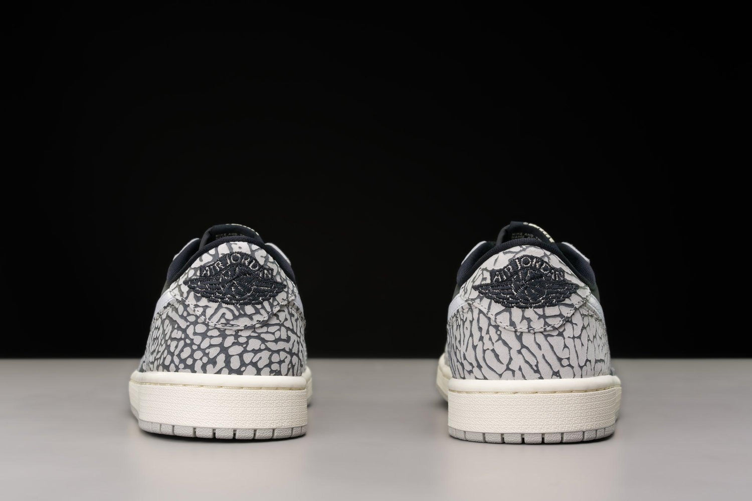 Jordan Sneakers 1 Retro Low OG Black Cement (Women's) - Urlfreeze Shop