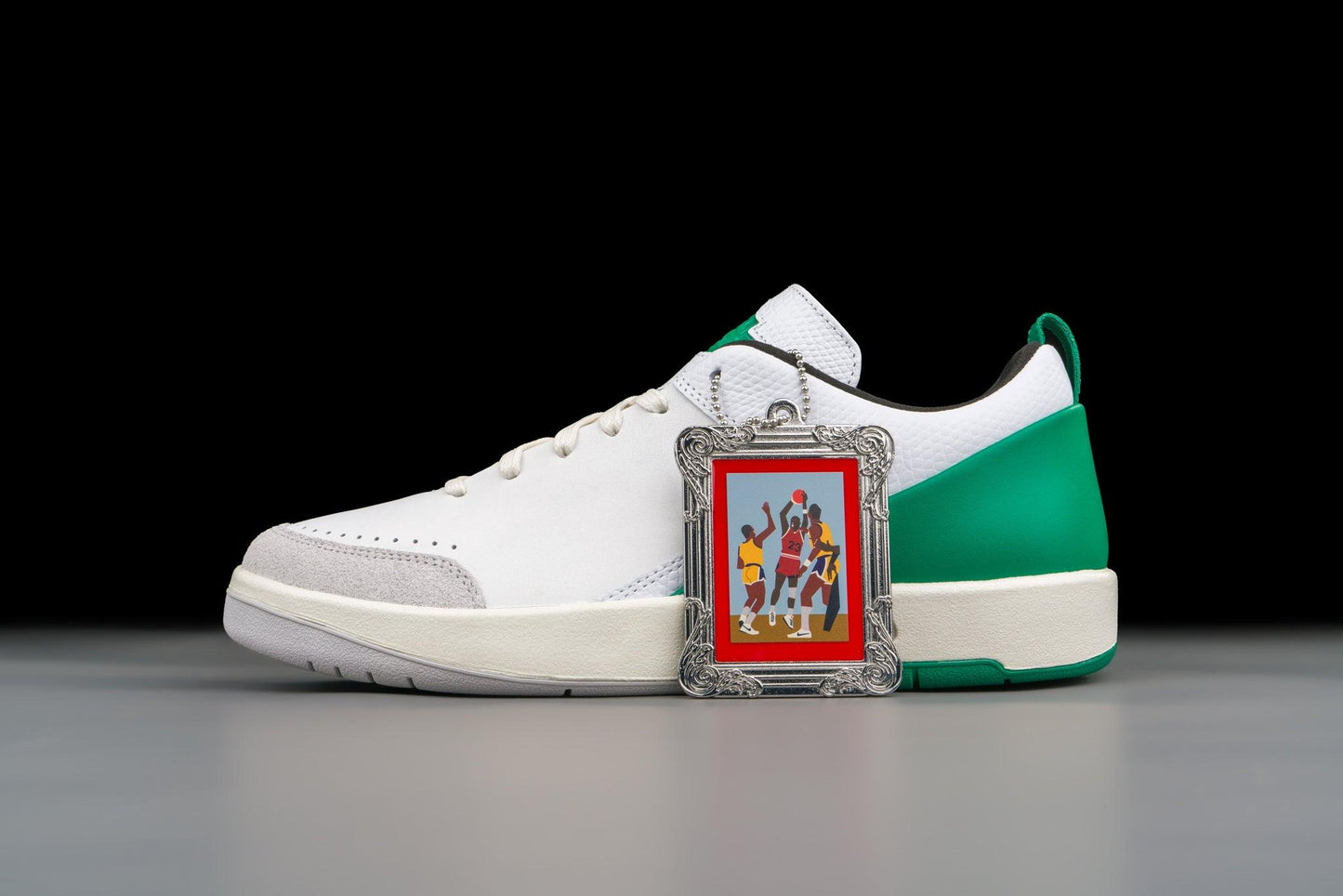 Air Jordan 2 Retro Low SE Nina Chanel Abney White Malachite - Lo10M