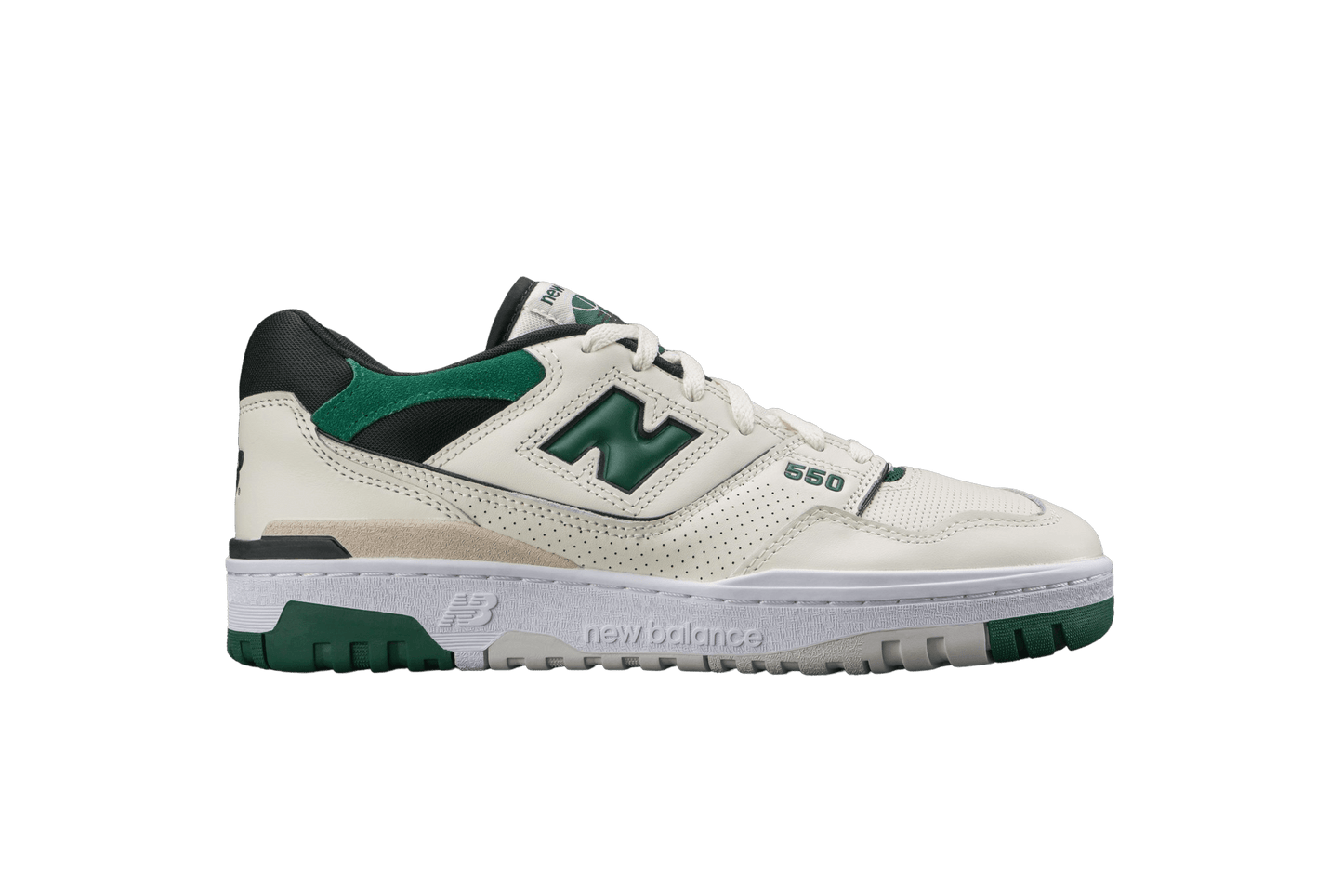 New Balance 550 Sea Salt Pine Green - Lo10M