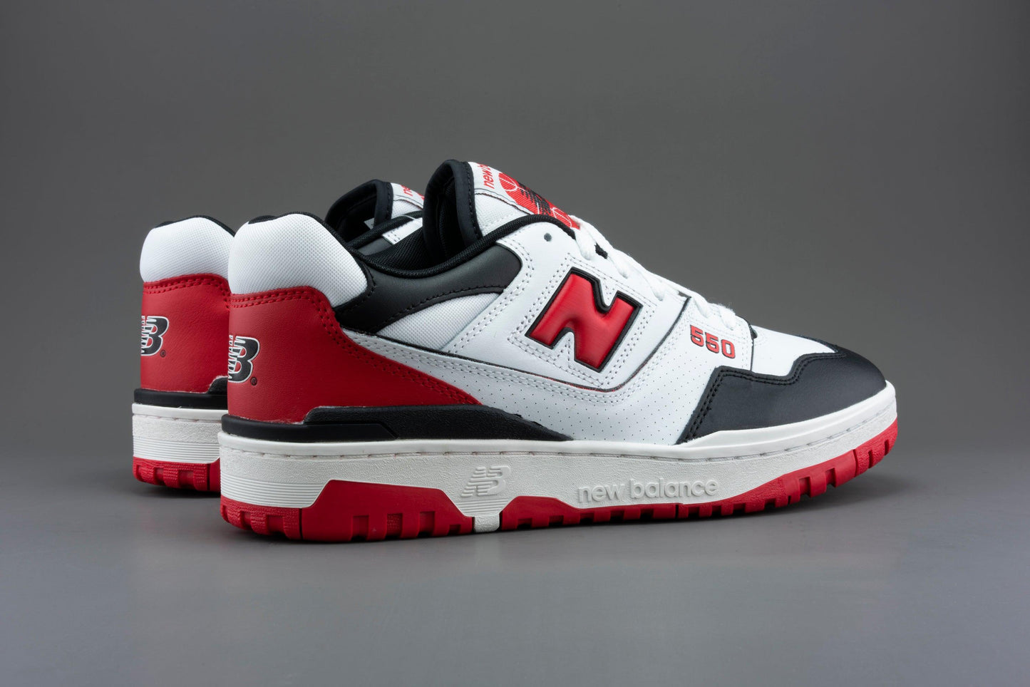 New Balance 550 White Red Black - Lo10M