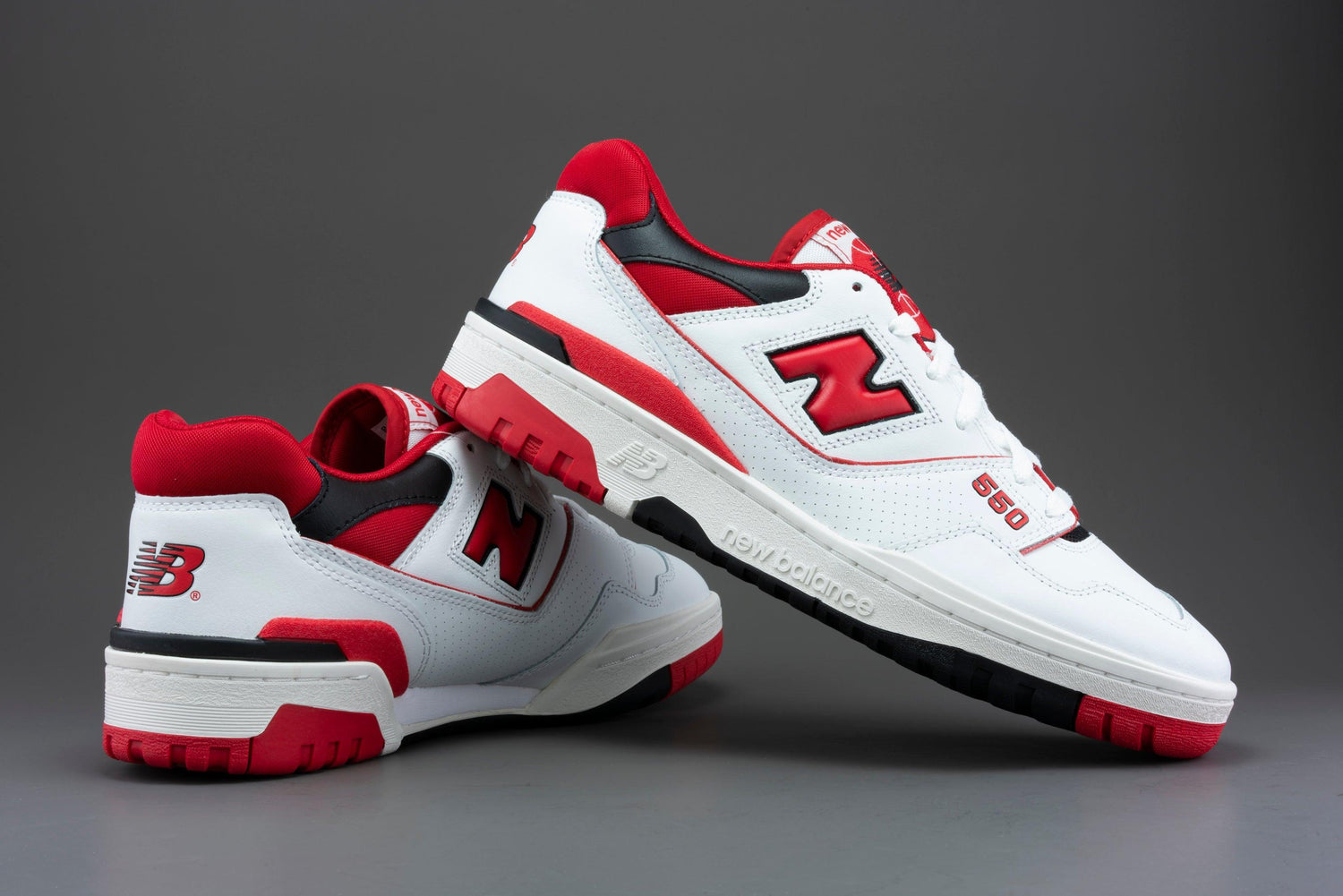 New Balance 550 White Red - Lo10M