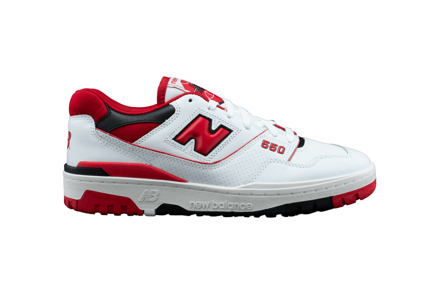 New Balance 550 White Red - Lo10M