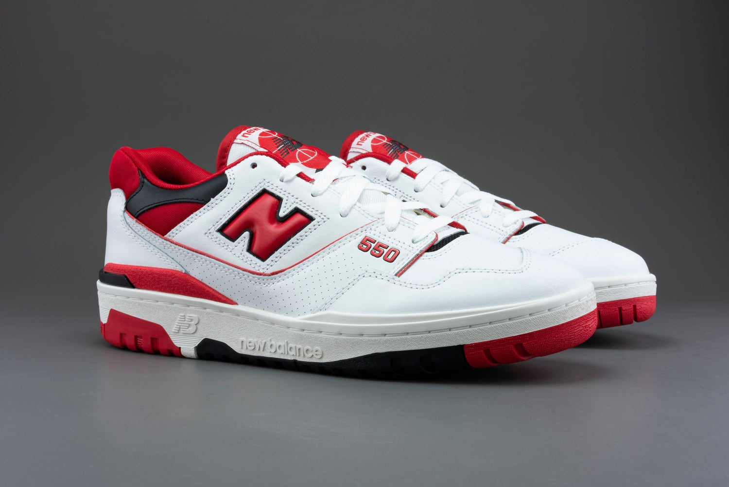 New Balance 550 White Red - Lo10M