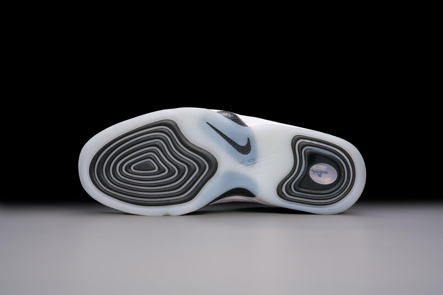 Nike Air Penny 2 Black Patent Football Grey - Lo10M
