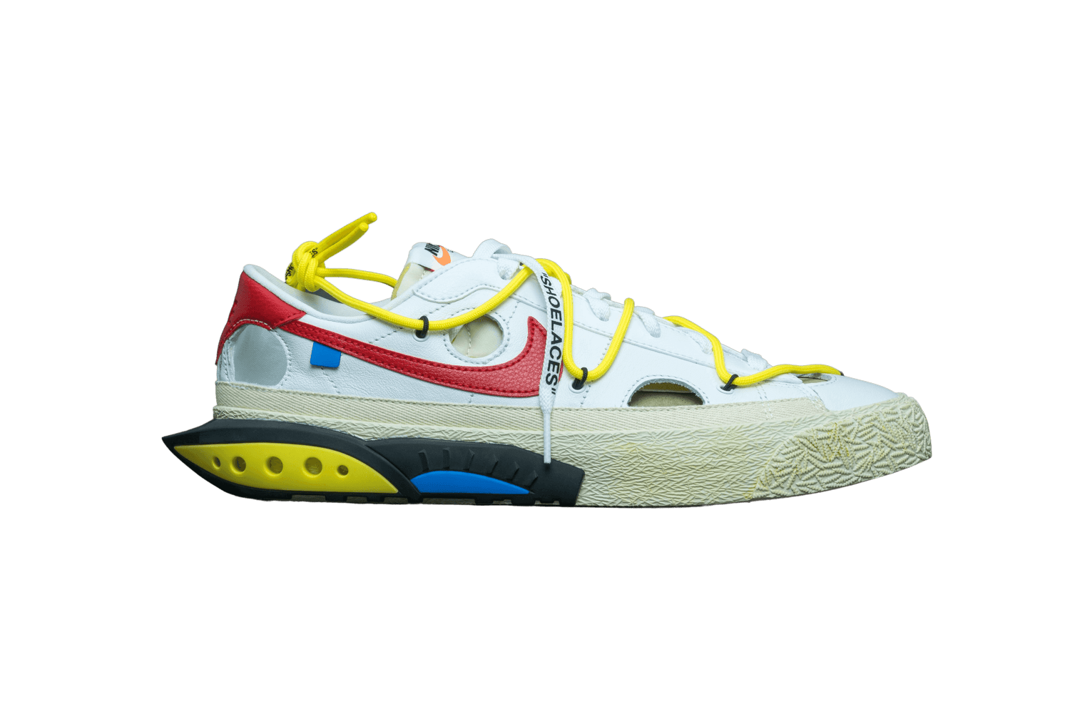 Nike Blazer Low Off-White University Red - Lo10M