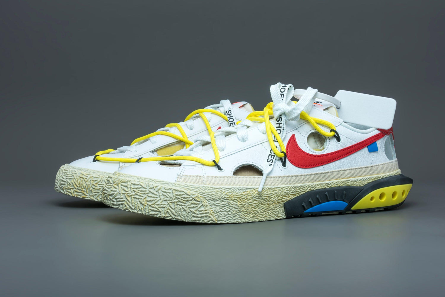 Nike Blazer Low Off-White University Red - Lo10M