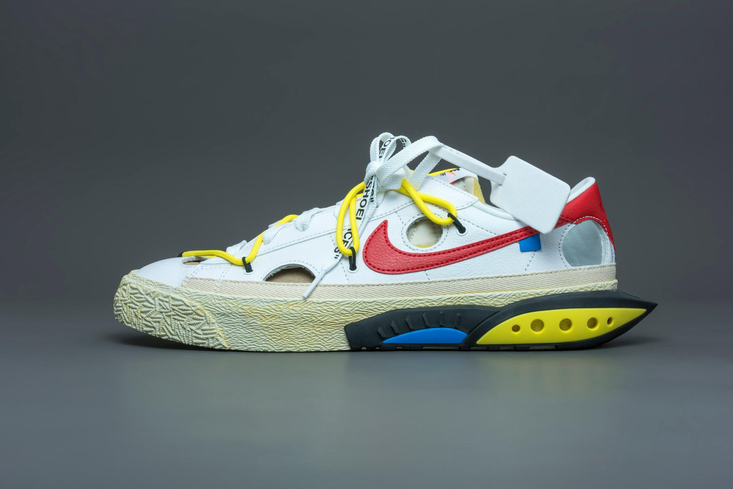 Nike Blazer Low Off-White University Red - Lo10M