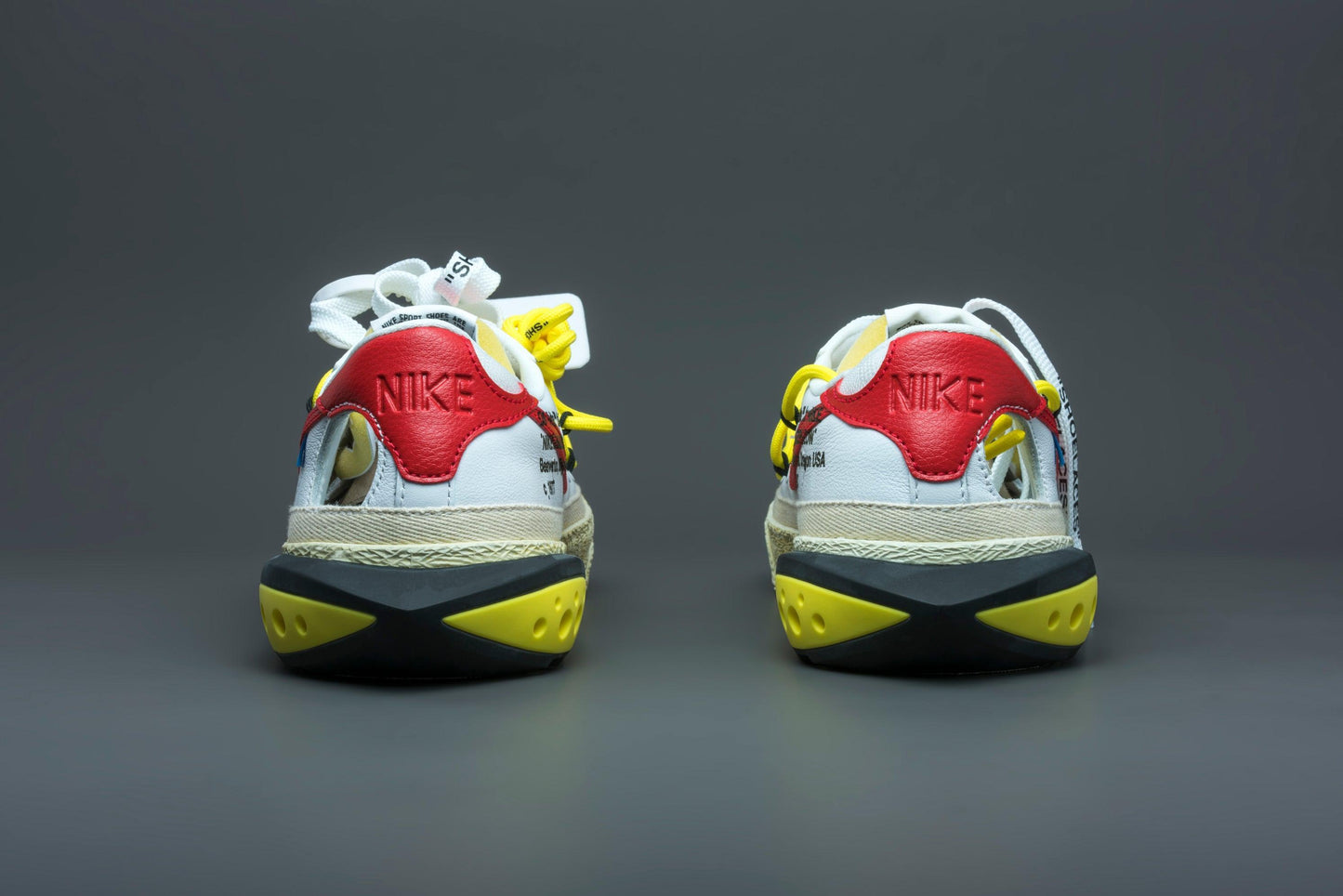 Nike Blazer Low Off-White University Red - Lo10M