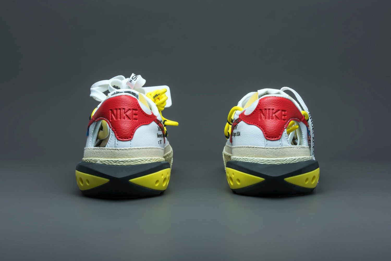 Nike Blazer Low Off-White University Red - Lo10M