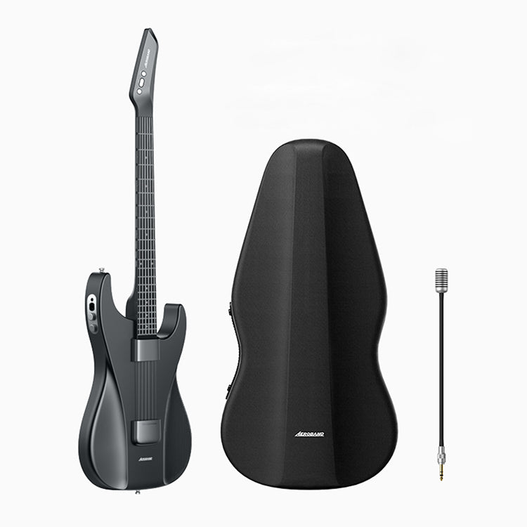 AeroBand Smart Gitaar – Bluetooth Elektronische Gitaar met Case, Strap & Mic – Muziekinstrument Set