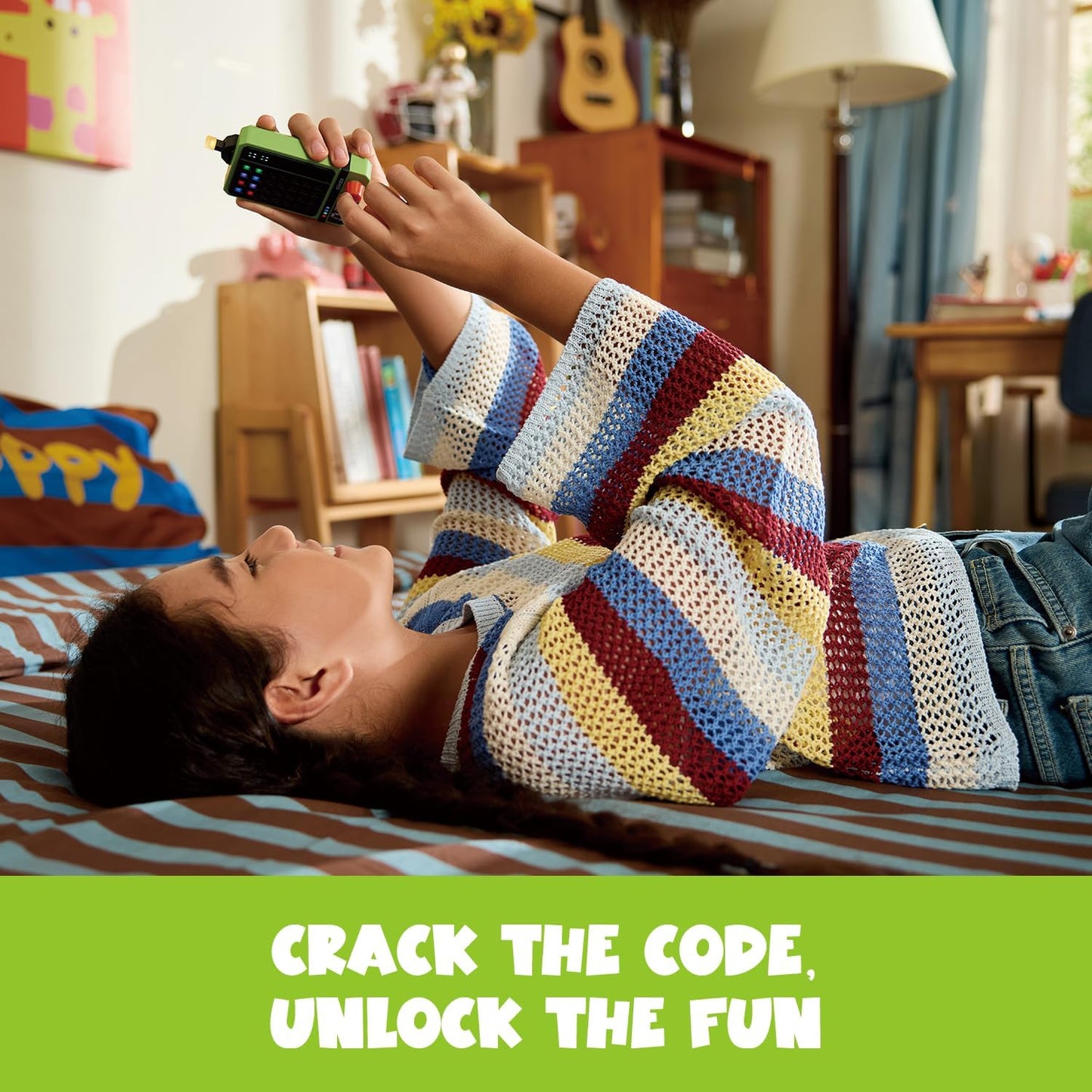 GiiKER Super Decoder – Codekraker Spel | 600 Levels | 4-cijferige kleurcode puzzels | Solo- & Duo-modus | Draagbaar denkspel/reisspel/breintraining voor kinderen & volwassenen | Mastermind, Wordle