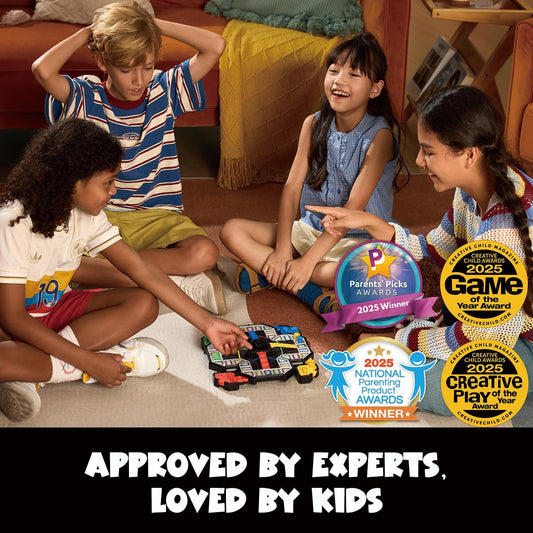 GiiKER Super Ludo - Elektronisch Bordspel - Slim Mens Erger Je Niet - Interactief Dobbelspel - Smart Game met Lichteffecten - Familie- & Kinderspel - Verjaardagscadeau voor kinderen - Familiespelavond