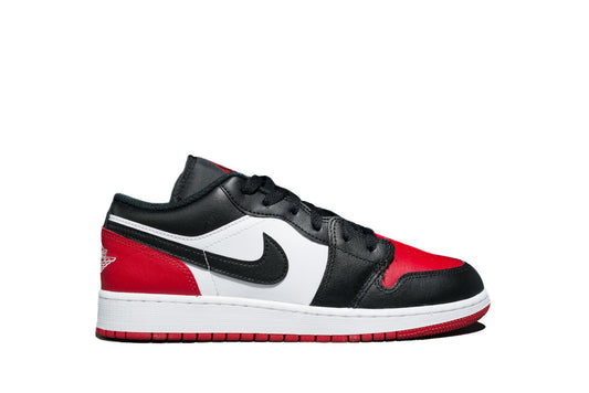 Air Jordan 1 Low GS 'Bred Toe' - Lo10M