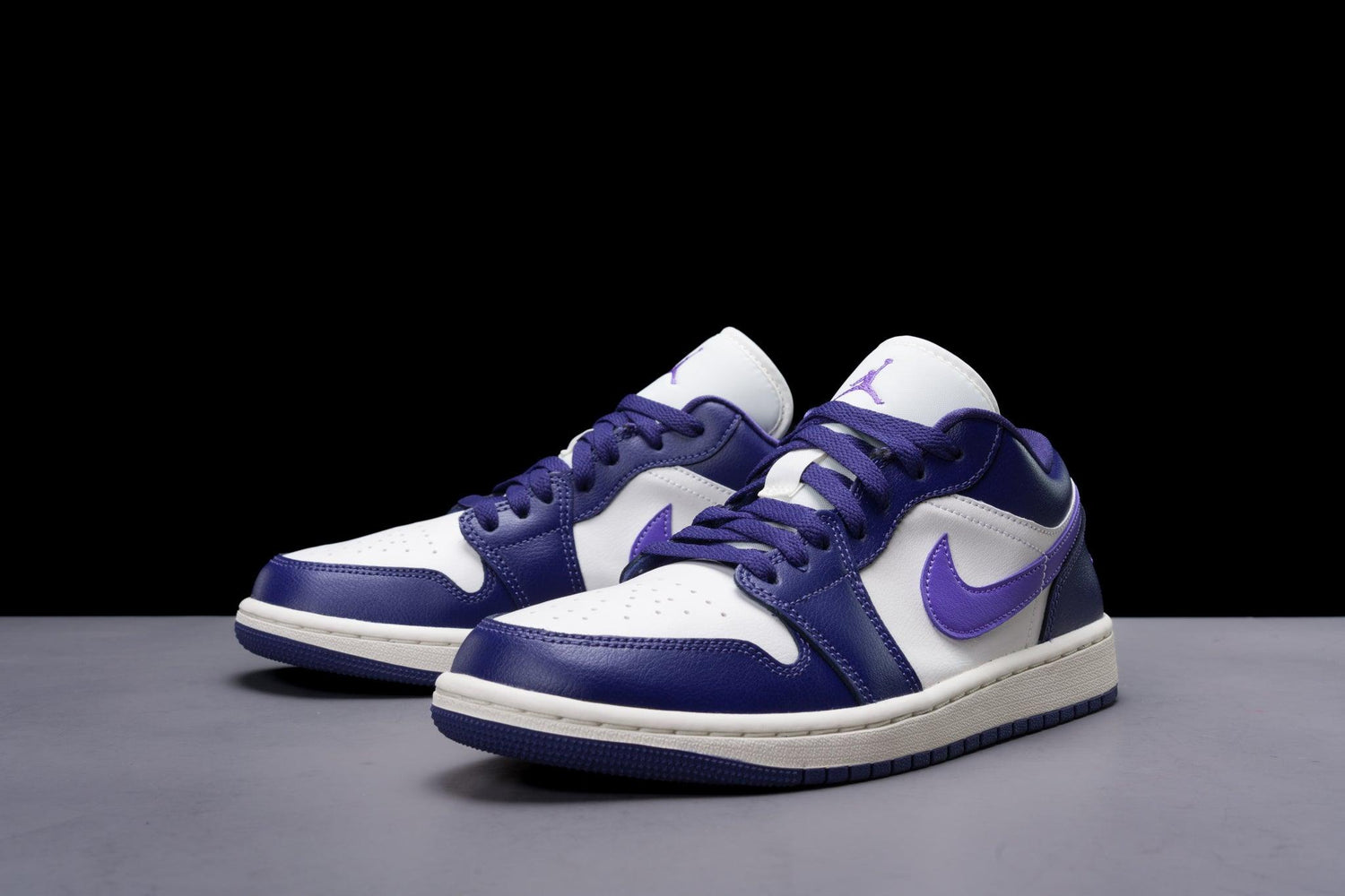 in OG Air Jordan 1s AIR JORDAN LOW SKY J PURPLE (WOMEN'S)