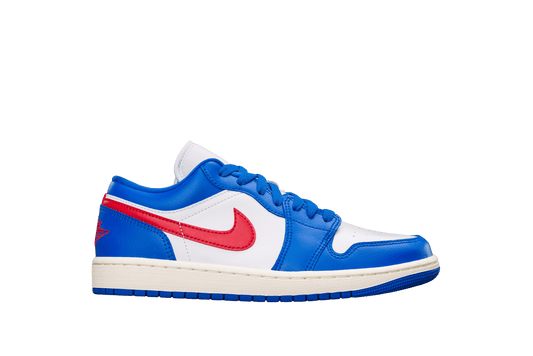 Air Jordan 1 Low Sport Blue Gym Red (Women's) - Urlfreeze Shop