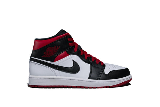 Air Jordan 1 Mid 'Gym Red Black Toe' - Lo10M