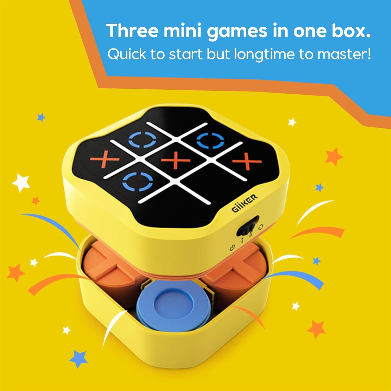 Case Compatible with GiiKER Tic Tac Toe Bolt Game 3-in-1 Handheld Case Compatible with GiiKER Tic Tac Toe Bolt Game 3-in-1 Handheld