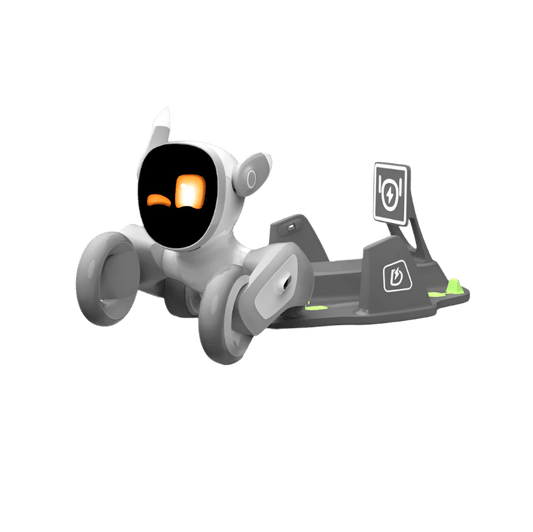 Loona Petbot - Interactieve Robot Huisdier met ChatGPT AI - Inclusief Charging Dock - Meertalig - Educatief & Speels