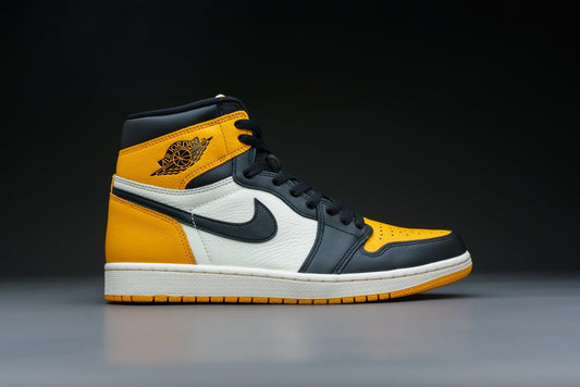 Air Jordan 1 Retro High OG Yellow Toe "Taxi" - Lo10M