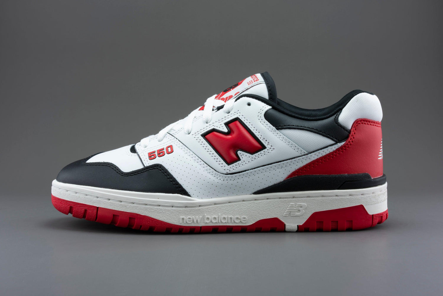 New Balance 550 White Red Black - Lo10M