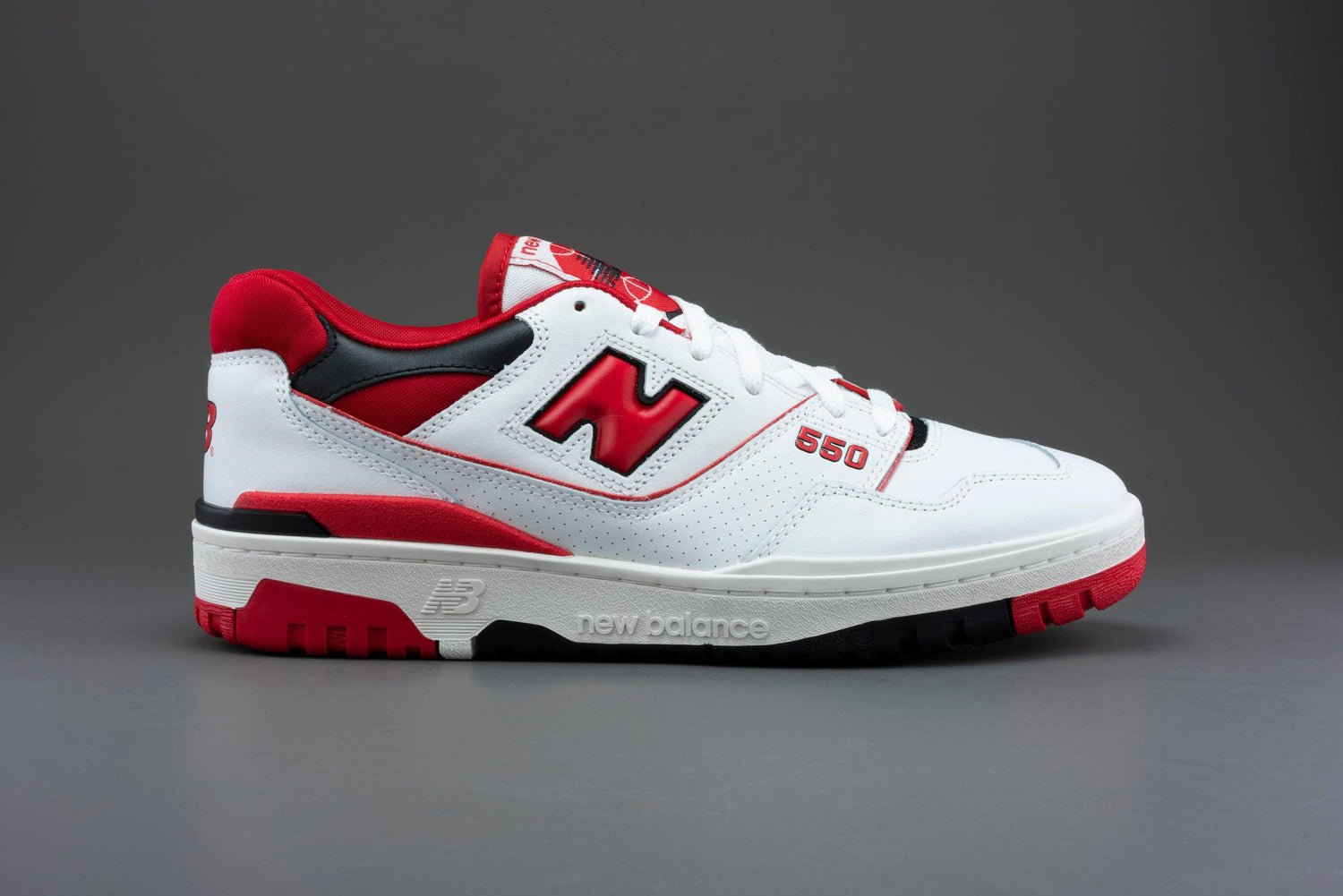 New Balance 550 White Red - Lo10M