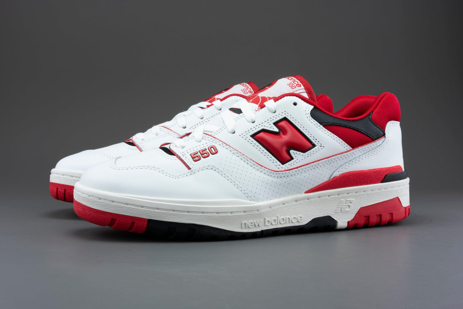 New Balance 550 White Red - Lo10M