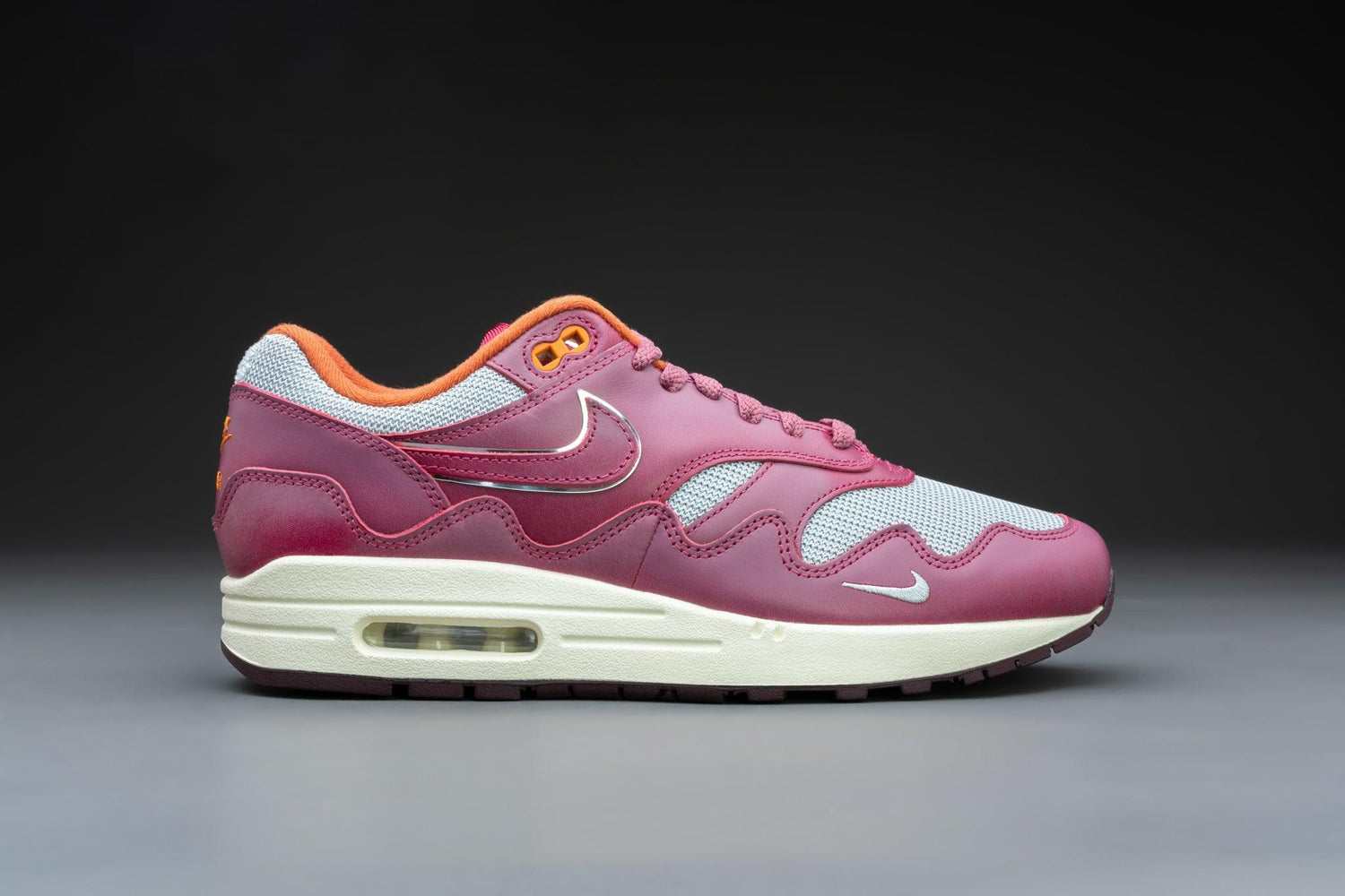 Nike Air Max 1 Patta Waves Rush Maroon (with Bracelet) - Lo10M