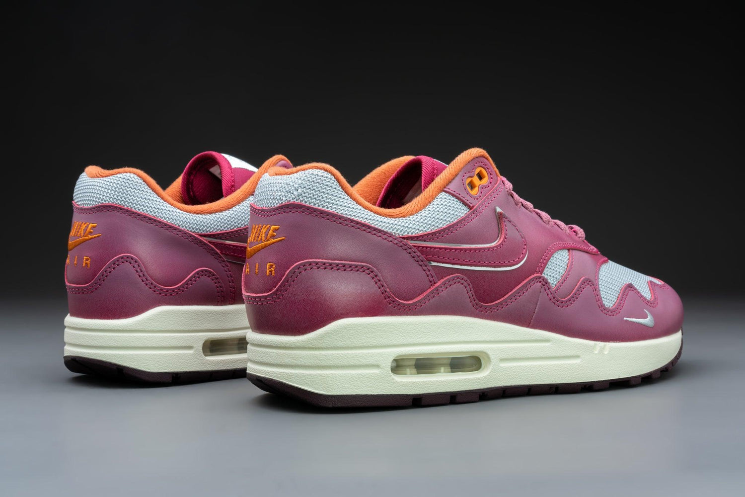 Nike Air Max 1 Patta Waves Rush Maroon (with Bracelet) - Lo10M
