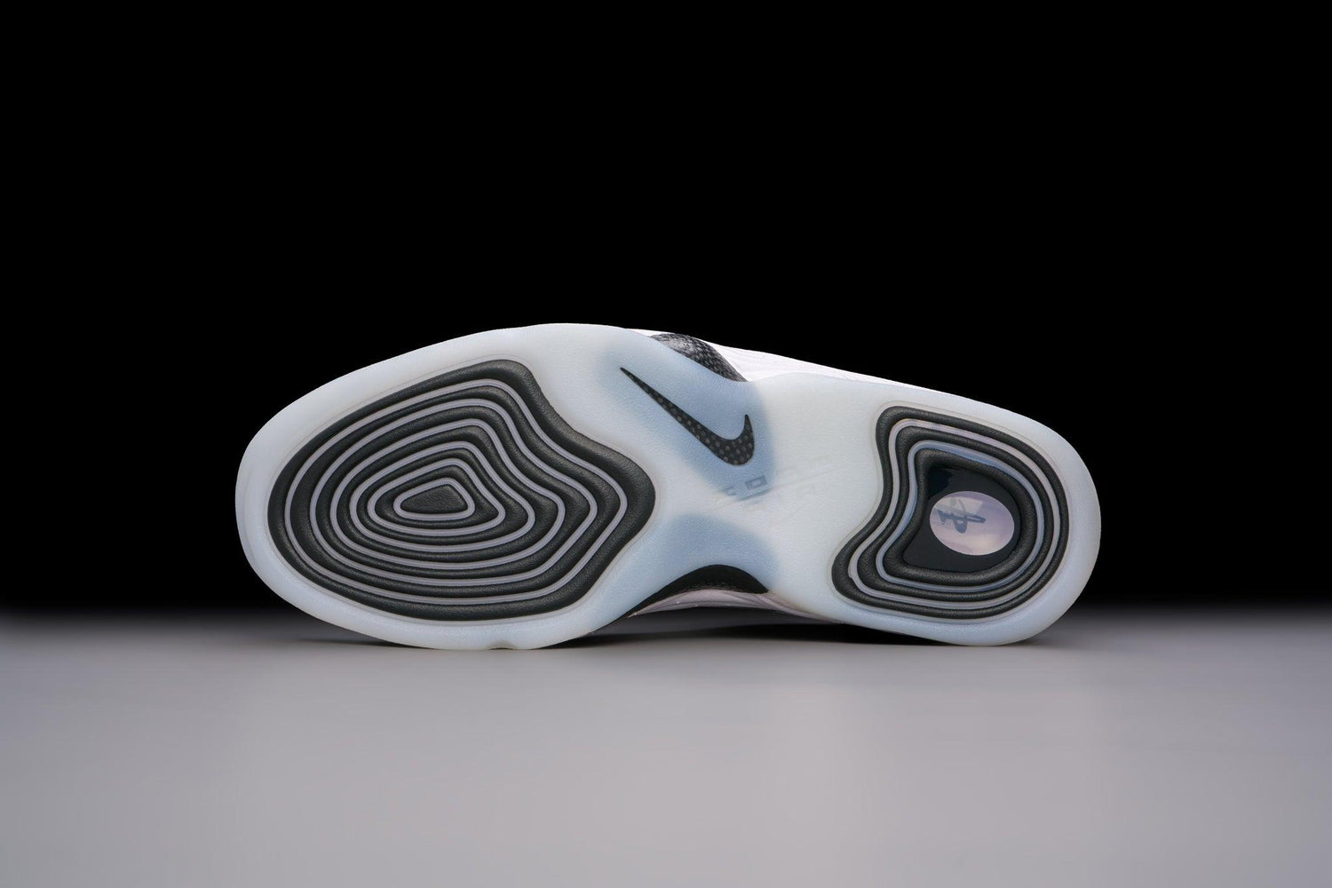 Nike Air Penny 2 Black Patent Football Grey - Lo10M