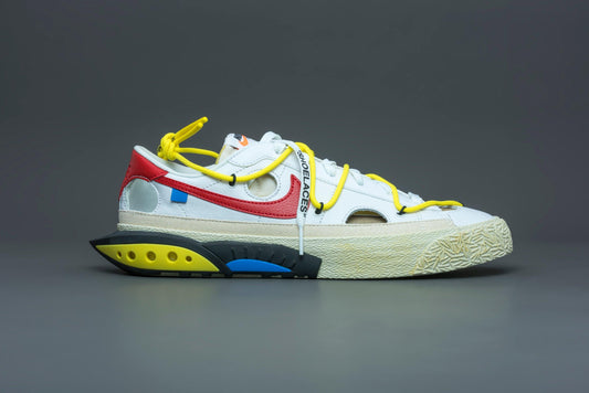 Nike Blazer Low Off-White University Red - Lo10M