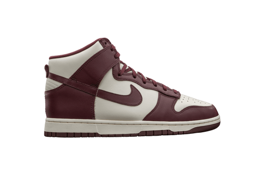 Nike Air Force 1 07 Sort hvide sneakers Burgundy Crush (W) - Urlfreeze Shop