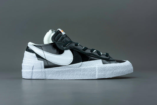 Nike x Sacai Blazer Low Black Patent - Urlfreeze Shop